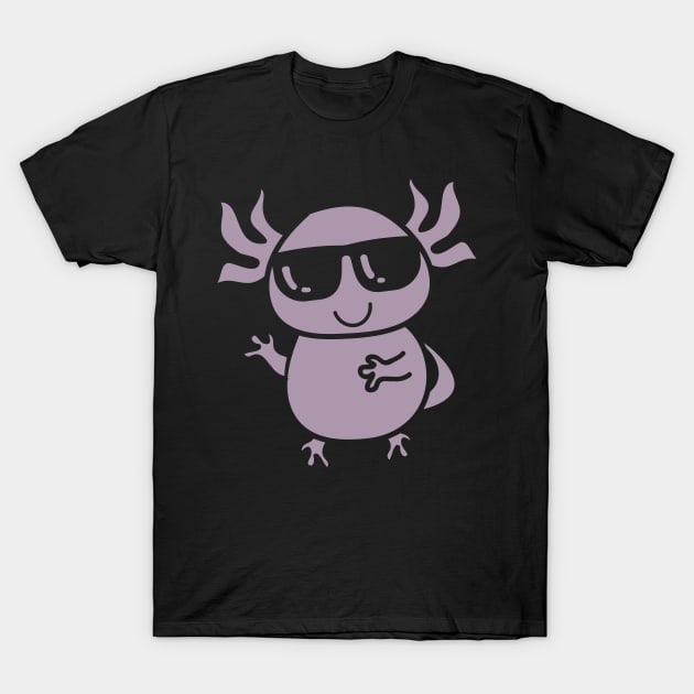 axolotl design T-Shirt by HBfunshirts